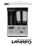 Предварительный просмотр 24 страницы Cuisinart Coffee PLUS CHW-14 Instruction Booklet