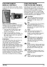 Preview for 15 page of Cuisinart CompleteChef FPC-100 Instruction Booklet