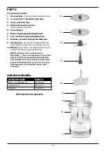 Предварительный просмотр 4 страницы Cuisinart Core Custom FP-110C Series Instruction And Recipe Booklet