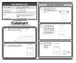 Preview for 4 page of Cuisinart CPB-300C Instruction And Recipe Booklet