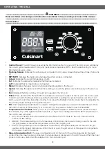 Предварительный просмотр 21 страницы Cuisinart CPG-700 Owner'S Manual