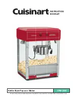 Cuisinart CPM-2500 Instruction Booklet preview