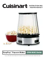 Предварительный просмотр 1 страницы Cuisinart CPM-900C Series Instruction And Recipe Booklet