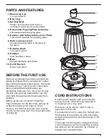 Предварительный просмотр 3 страницы Cuisinart CPM-900C Series Instruction And Recipe Booklet