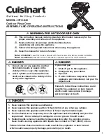 Cuisinart CPO-640 Assembly And Operation Instructions Manual предпросмотр