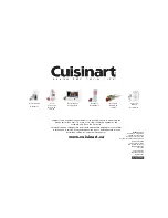 Preview for 7 page of Cuisinart CPT-120RC Instruction Booklet