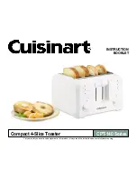 Preview for 1 page of Cuisinart CPT-140 Series Instruction Booklet