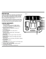 Preview for 3 page of Cuisinart CPT-140 Series Instruction Booklet