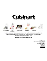 Preview for 8 page of Cuisinart CPT-140 Series Instruction Booklet