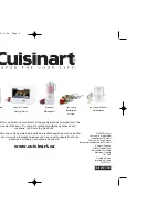 Preview for 7 page of Cuisinart CPT-140RC Instruction Booklet