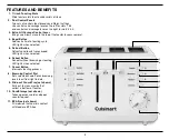 Preview for 3 page of Cuisinart CPT-142 Series Instruction Booklet