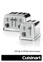 Preview for 1 page of Cuisinart CPT-160 Series Quick Start Manual