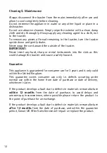 Preview for 12 page of Cuisinart CPT-160 Series Quick Start Manual