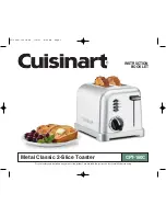 Preview for 1 page of Cuisinart CPT-160C Instruction Booklet