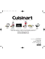 Preview for 8 page of Cuisinart CPT-160C Instruction Booklet