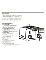 Preview for 4 page of Cuisinart CPT-180BCH - Metal Classic Toaster: Chrome Instruction Booklet