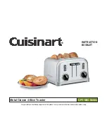 Cuisinart CPT-180C Series Instruction Booklet preview