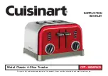 Cuisinart CPT-180MRKR Instruction Booklet preview