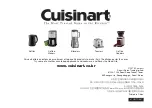 Preview for 8 page of Cuisinart CPT-180MRKR Instruction Booklet