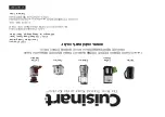 Preview for 9 page of Cuisinart CPT-180MRKR Instruction Booklet