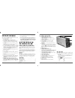 Предварительный просмотр 2 страницы Cuisinart CPT-2000C Instruction Booklet