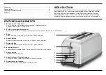 Предварительный просмотр 3 страницы Cuisinart CPT-2500C Series Instruction Booklet