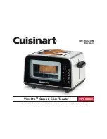 Cuisinart CPT-3000C Instruction Booklet preview