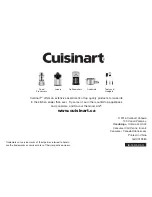 Preview for 7 page of Cuisinart CPT-3000C Instruction Booklet