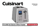 Preview for 1 page of Cuisinart CPT-415 Instruction Booklet