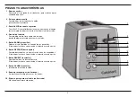 Preview for 11 page of Cuisinart CPT-415 Instruction Booklet