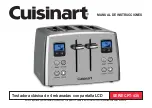 Preview for 9 page of Cuisinart CPT-435 Instruction Booklet