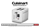 Preview for 1 page of Cuisinart CPT-720 Instruction Booklet