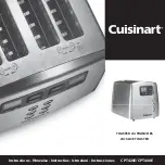 Cuisinart CPT420E Instructions Manual preview