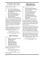 Preview for 10 page of Cuisinart CRC-400 Instruction/Recipe Booklet