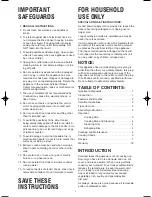 Preview for 2 page of Cuisinart CRC-800C Instruction And Recipe Booklet