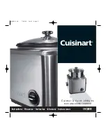 Preview for 2 page of Cuisinart CRC800E Instructions Manual