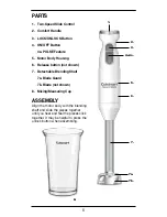 Предварительный просмотр 5 страницы Cuisinart csb-175 Instruction And Recipe Book