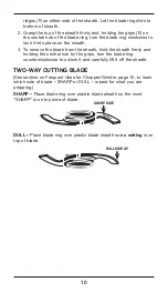 Preview for 10 page of Cuisinart CSB-179A Instruction And Recipe Booklet