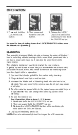 Preview for 11 page of Cuisinart CSB-179A Instruction And Recipe Booklet