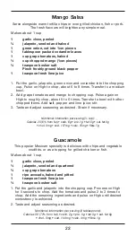 Preview for 22 page of Cuisinart CSB-179A Instruction And Recipe Booklet