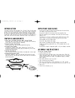 Предварительный просмотр 3 страницы Cuisinart CSK-150 - Nonstick Oval Electric Skillet Instruction Booklet