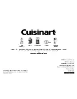 Предварительный просмотр 18 страницы Cuisinart CSO-300NC Instruction And Recipe Booklet