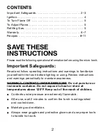 Preview for 2 page of Cuisinart CTG-00-CTOR Instruction And Recipe Booklet