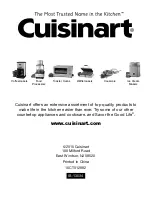 Preview for 12 page of Cuisinart CTG-00-CTOR Instruction And Recipe Booklet