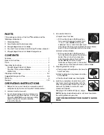 Preview for 3 page of Cuisinart CTG-00-MAN01 Instruction And Recipe Booklet