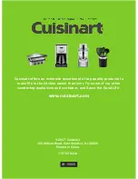 Preview for 16 page of Cuisinart CTG-00-SPI4 Instruction And Recipe Booklet