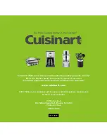 Предварительный просмотр 20 страницы Cuisinart CTG-00-SSC Instruction And Recipe Booklet