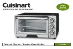 Cuisinart CUSTOM CLASSIC TOB-40 Instruction And Recipe Booklet предпросмотр