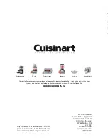 Предварительный просмотр 15 страницы Cuisinart CVR-1000C Instruction Booklet