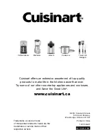 Preview for 5 page of Cuisinart CWA-100C Instruction Booklet